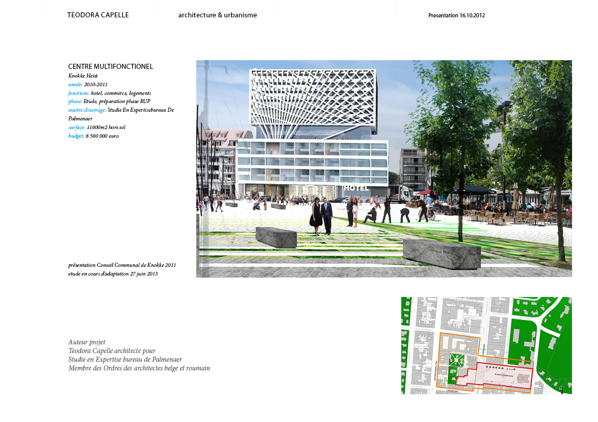Knokke Heist projet